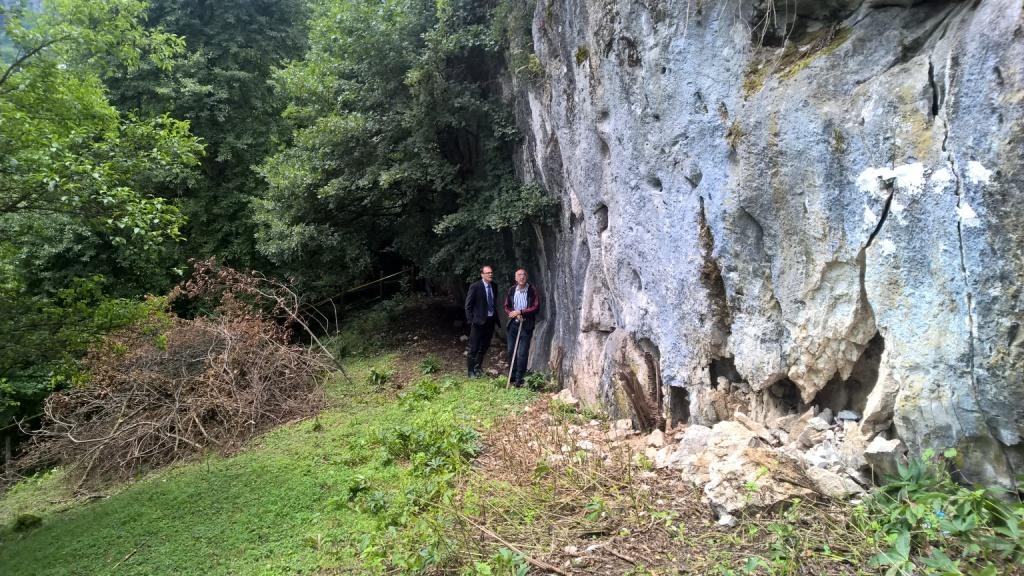 Posjeta općini Olovo sa ciljem sagledavanja situacije na  poduzetim mjerama  rješavanja pitanja usidravanja stijenske mase