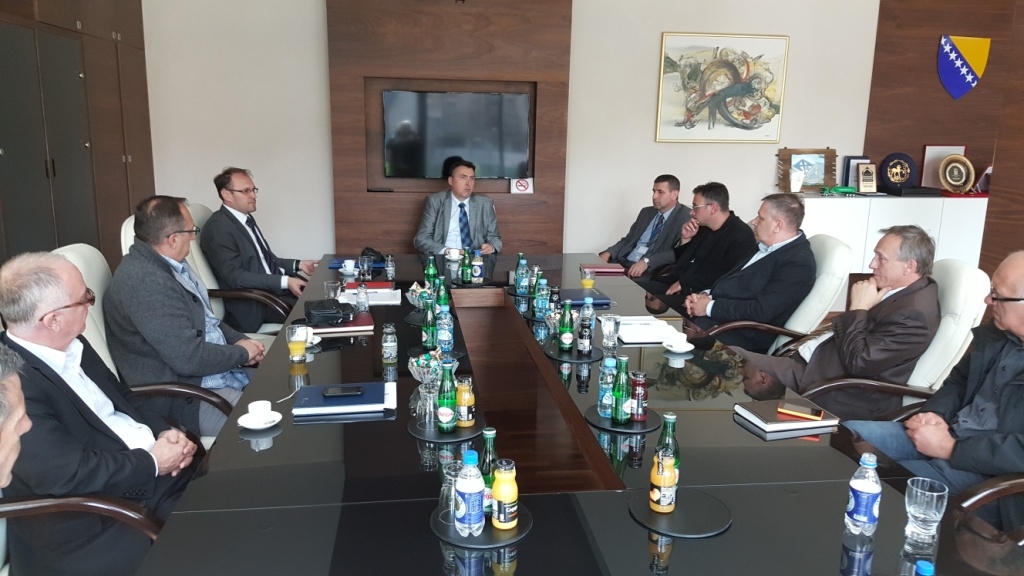 Radni sastanak Direktora KUCZ-a, sa pomoćnicima Načelnika za civilnu zaštitu 19.05.2016.g.