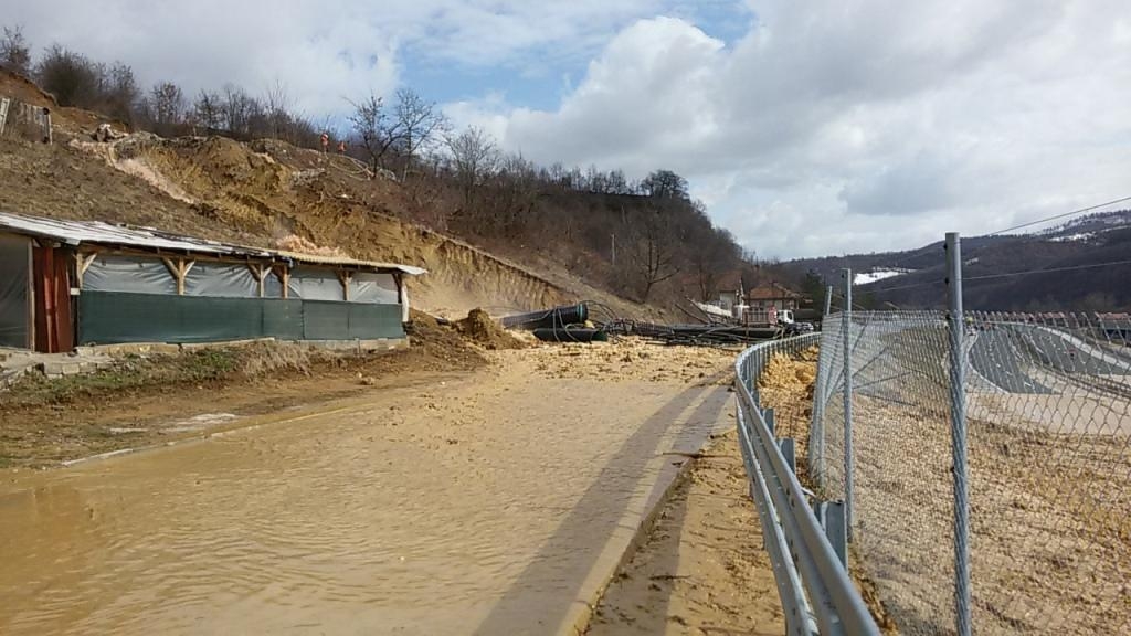 Tičići općina Kakanj blokada putnih komunikacija