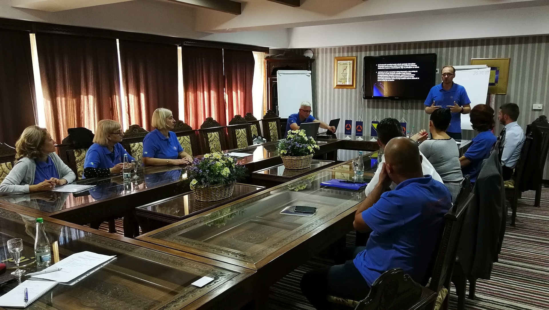 Od 24. do 26.09.2019.g. ODRŽANA OBUKA KANTONALNOG ŠTABA CIVILNE ZAŠTITE ZDK