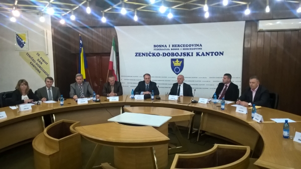 Potpisivanje Sporazuma o finansiranju projekata provođenja preventivnih mjera zaštite i saniranje posljedica nastalih usljed prirodnih nepogoda u 2014.godini